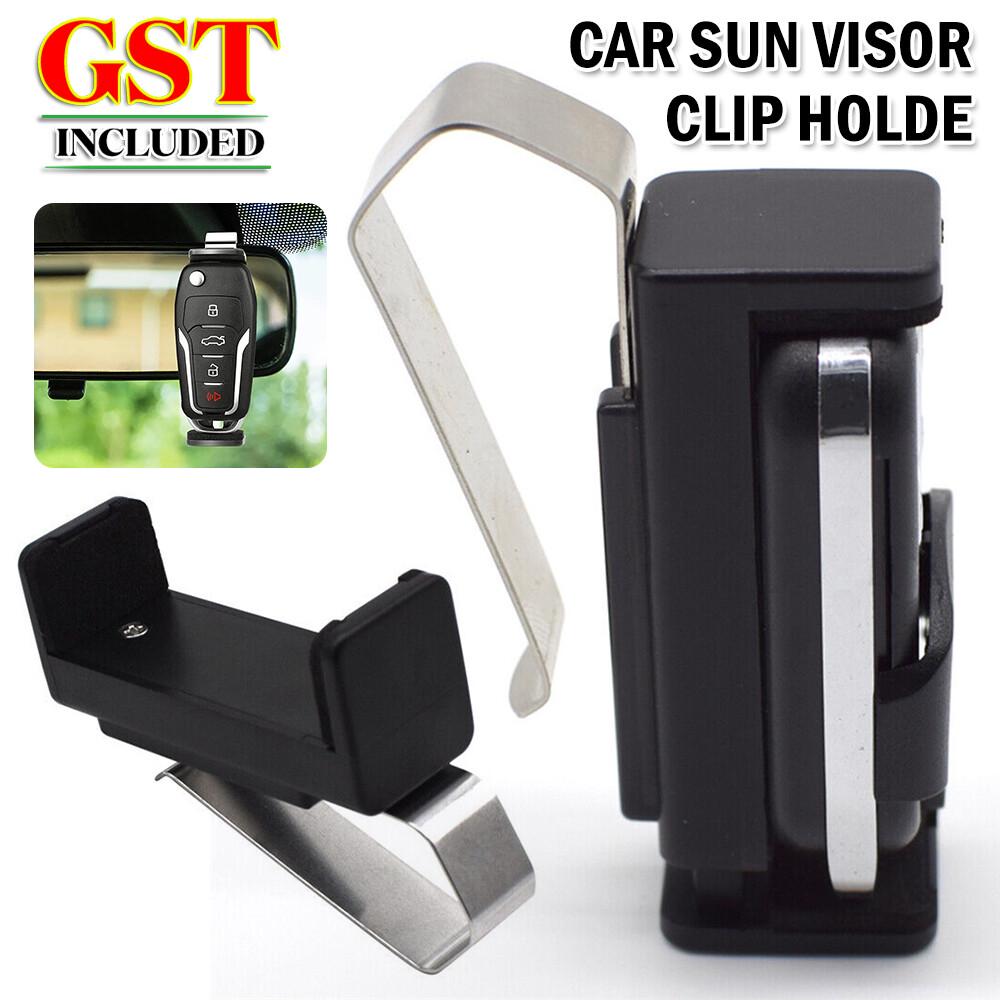 Car Sun Visor Clip Holder Gate Garage Door Remote Control Clip Mount Stand