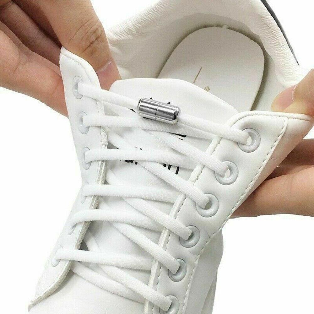 Elastic Silicone Shoe Laces Screw Shoelaces Lazy Shoe Lace Unisex No Tie - Image 7