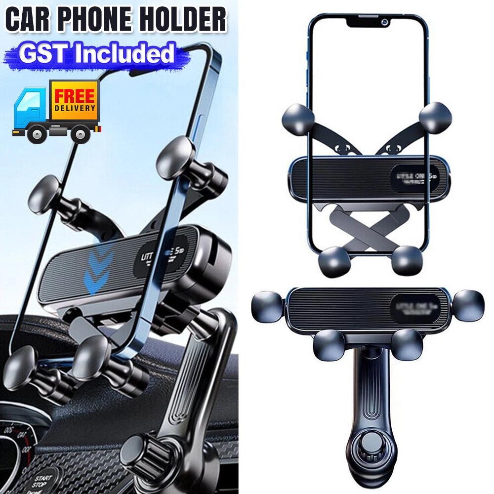 Gravity Car Phone Holder Air Vent Mount for iPhone 15 14 13 Pro Max Samsung