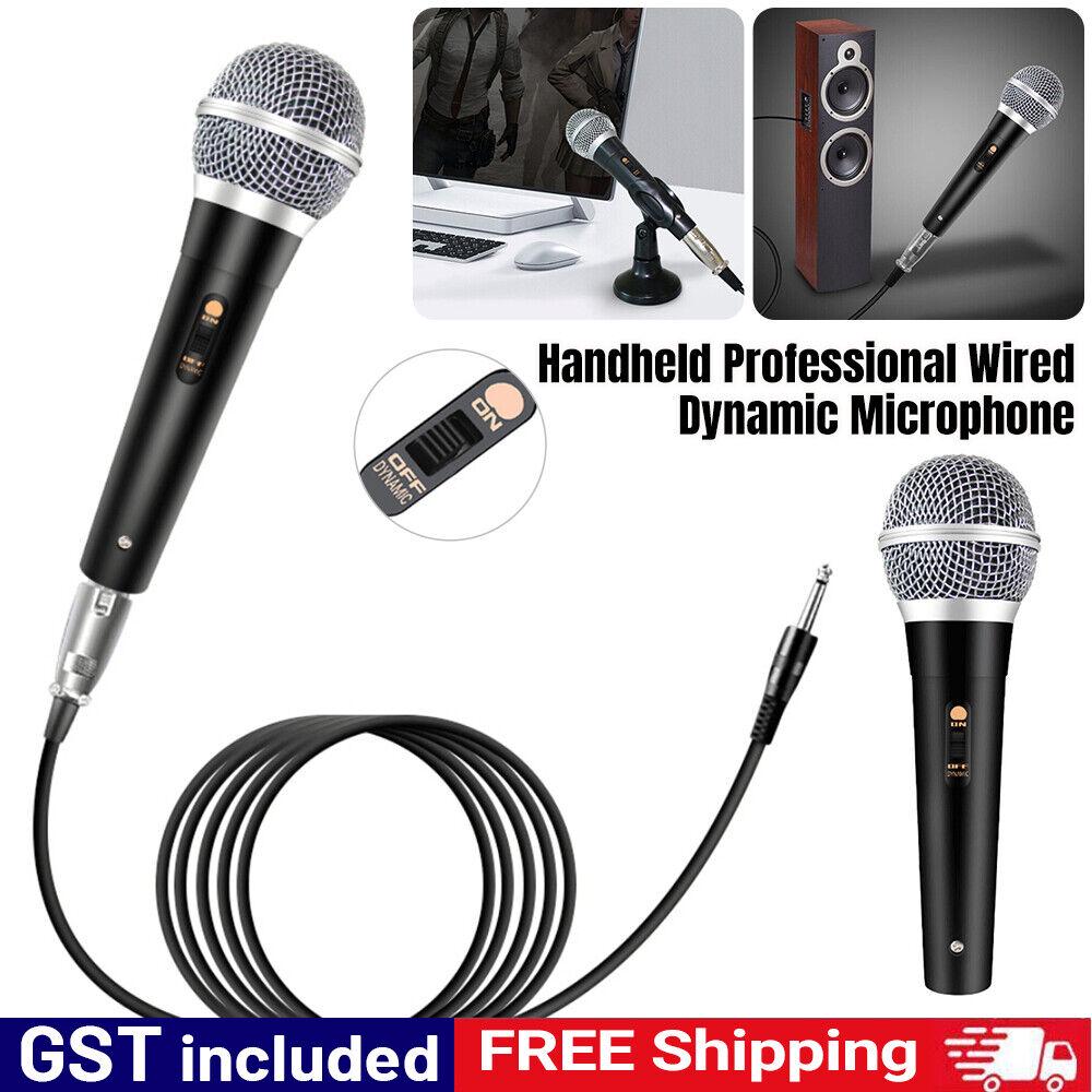 NEW Jack Dynamic Microphone Handheld Wired Microphone for Karaoke Speakers Mix