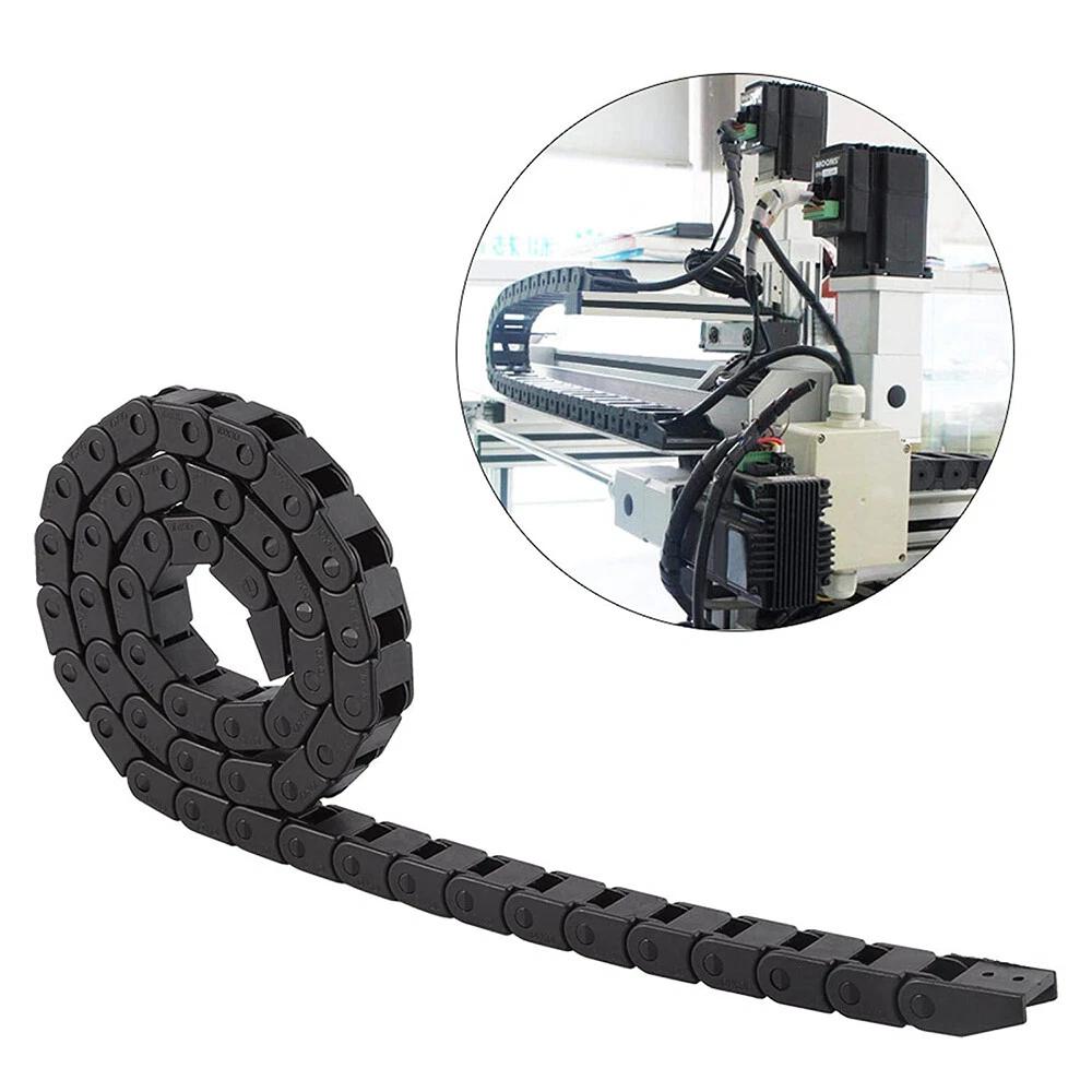 Nylon Towline Cable Drag Chain Wire Protect Carrier CNC R28 10*10 10*20MM 1M - Image 2