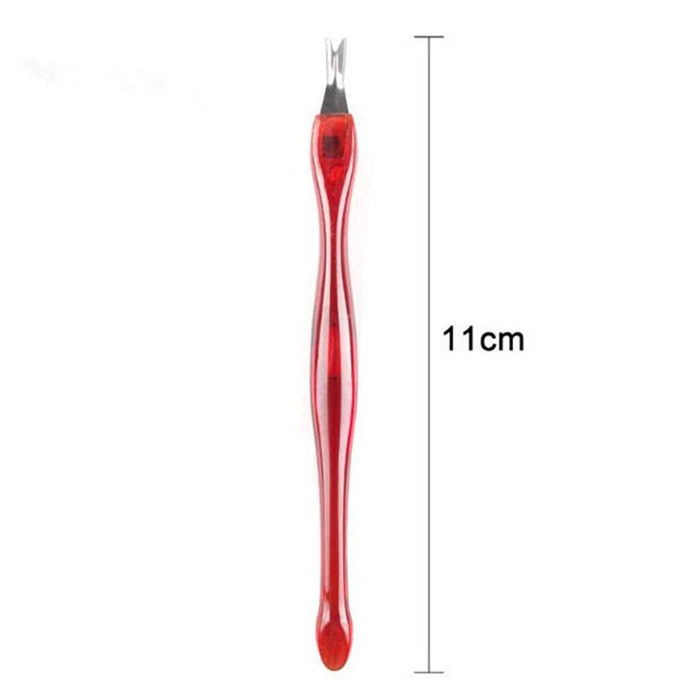 Nail Cuticle Remover Fork Trimmer Cutter Manicure Pedicure Dead Skin Nail ToolA+ - Image 2