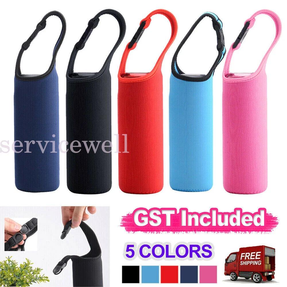 Useful Drink Strap Sport Water Bottle Carrier Insulated Holder Cover Bag AU