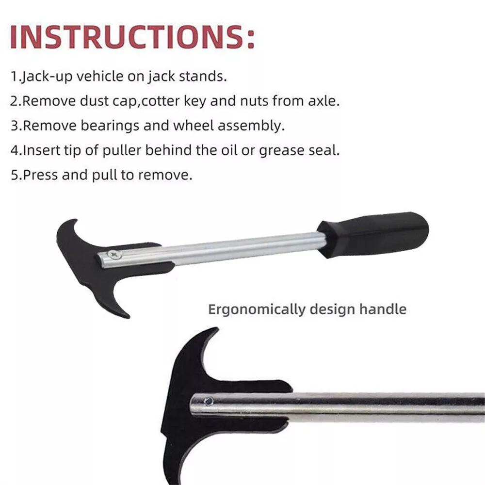 Oil Seal Puller Grease Seal Puller 2 Tip O-Ring Remover Automotive Repair Tool - Image 4