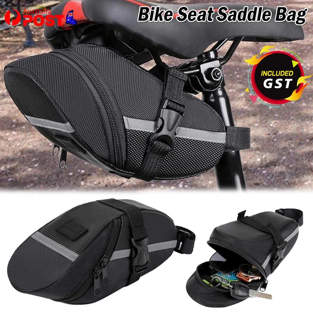 Outdoor Bike Seat Waterproof Bags Bicycle Storage Saddle Bag Cycling Rear Pouch