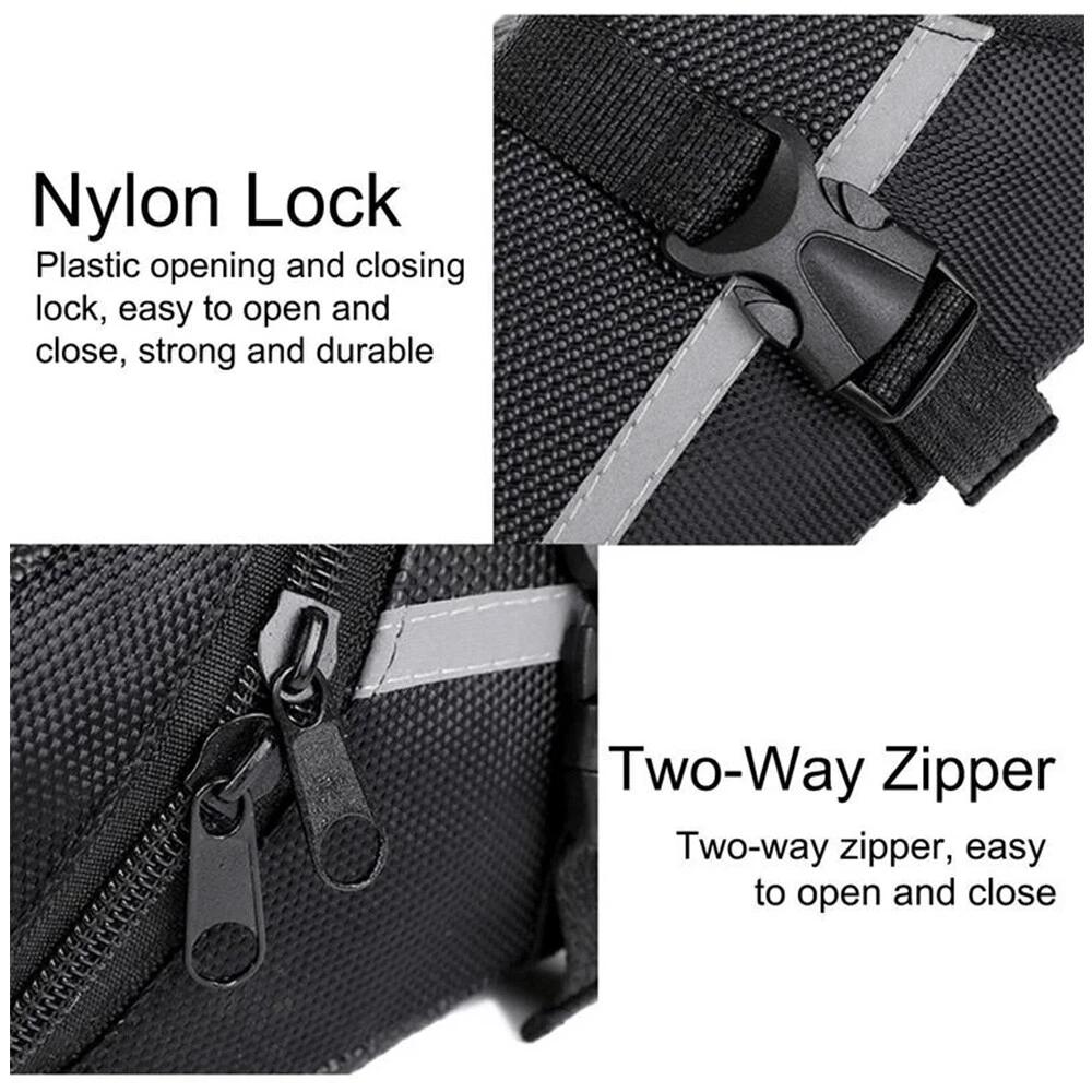 Outdoor Bike Seat Waterproof Bags Bicycle Storage Saddle Bag Cycling Rear Pouch - Image 7
