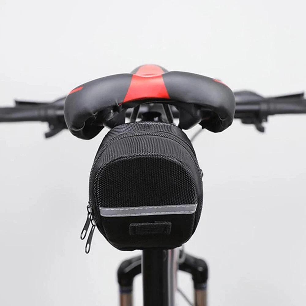 Outdoor Bike Seat Waterproof Bags Bicycle Storage Saddle Bag Cycling Rear Pouch - Image 3
