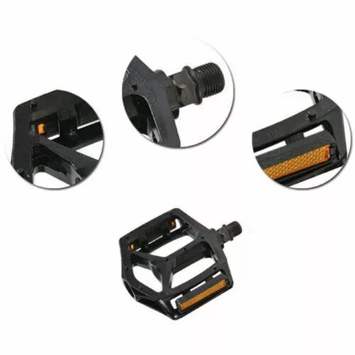 Pair Aluminium Alloy Mountain Bike Road Bicycle Pedals Anti Slip 2 DU Bearing - Image 4
