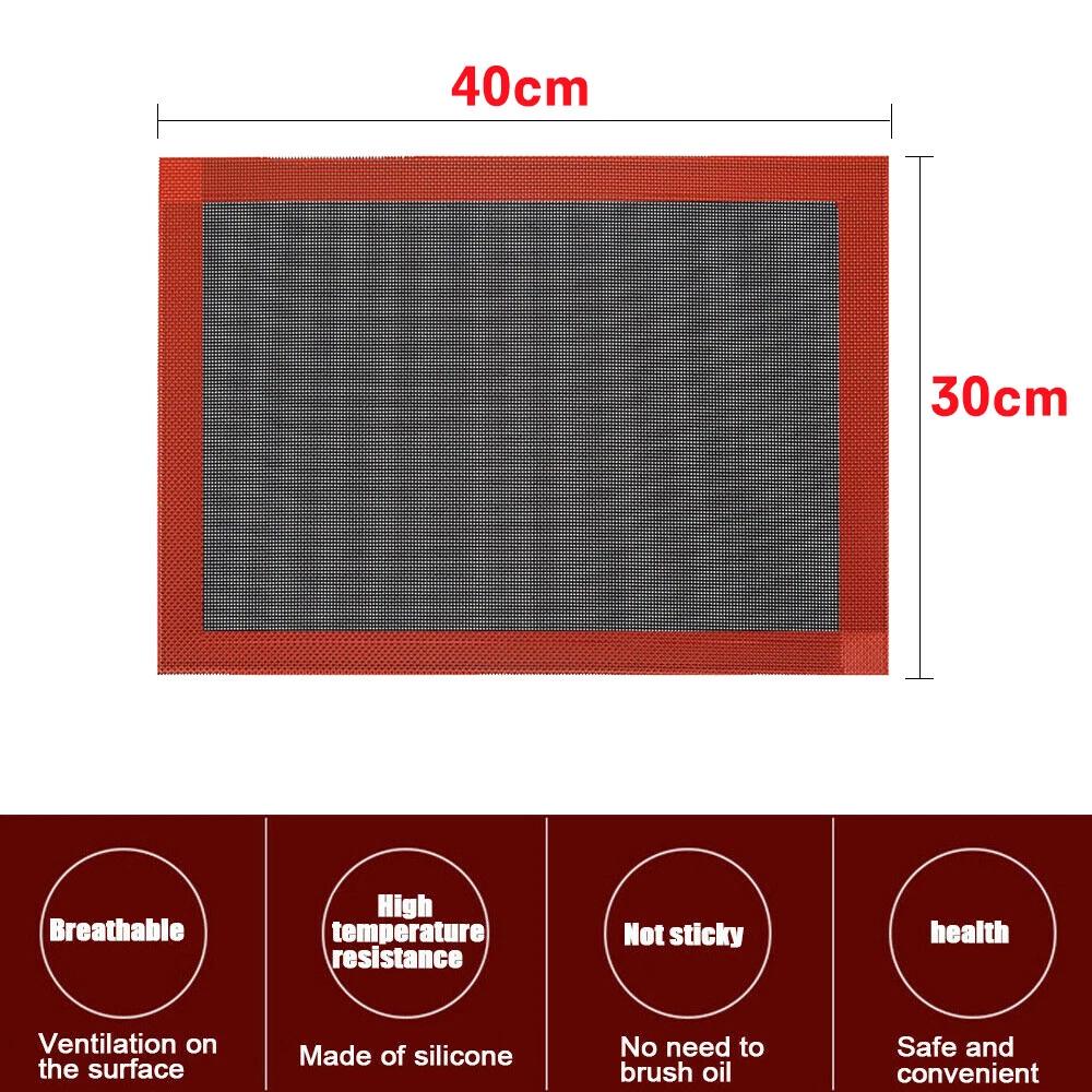 Perforated Silicone Baking Mat/Bread/Macaron/Biscuit Non-stick Oven Mat - Image 2