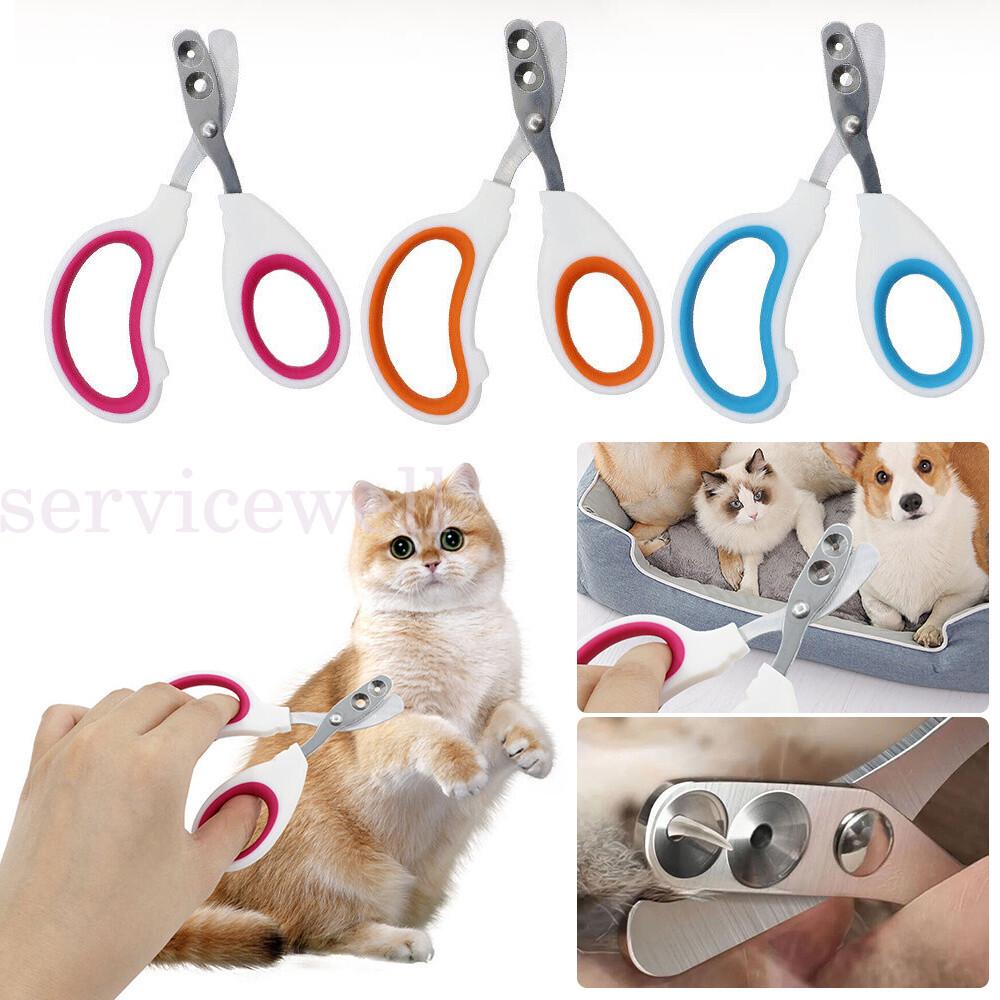 Pet Nail Cutters Claw Grooming Scissors Clippers Trimmer Dog Cat Bird Rabbit