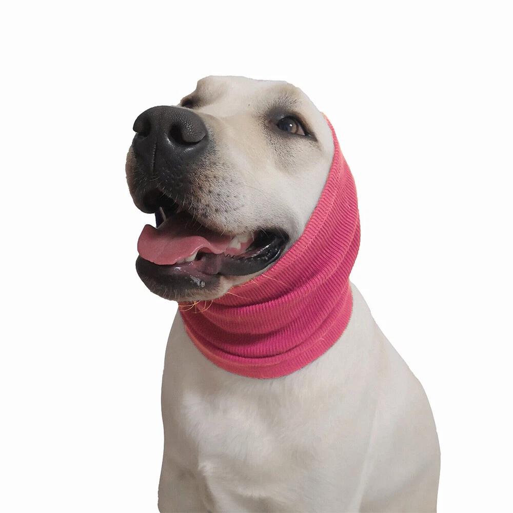 Pet cat dog neck scarf earmuff noise reduction winter cold insulation head - Image 6