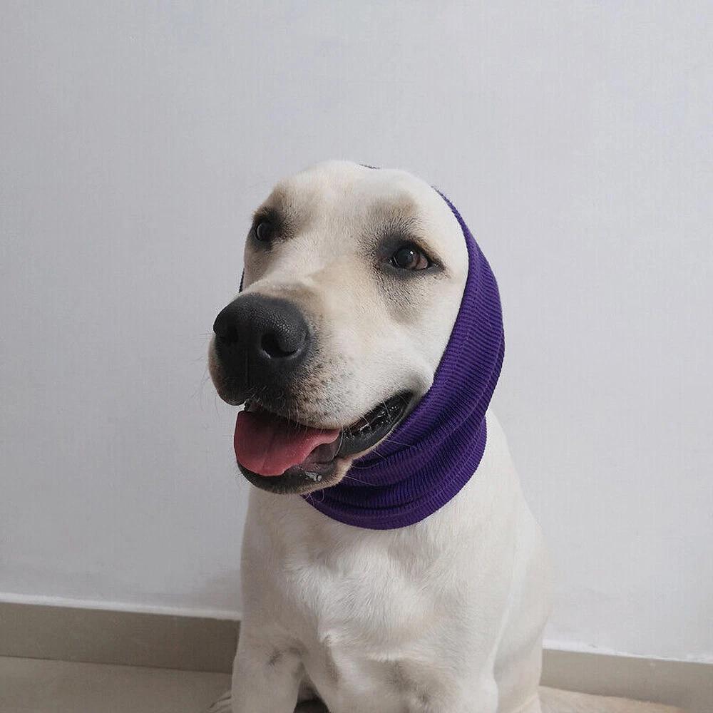 Pet cat dog neck scarf earmuff noise reduction winter cold insulation head - Image 5