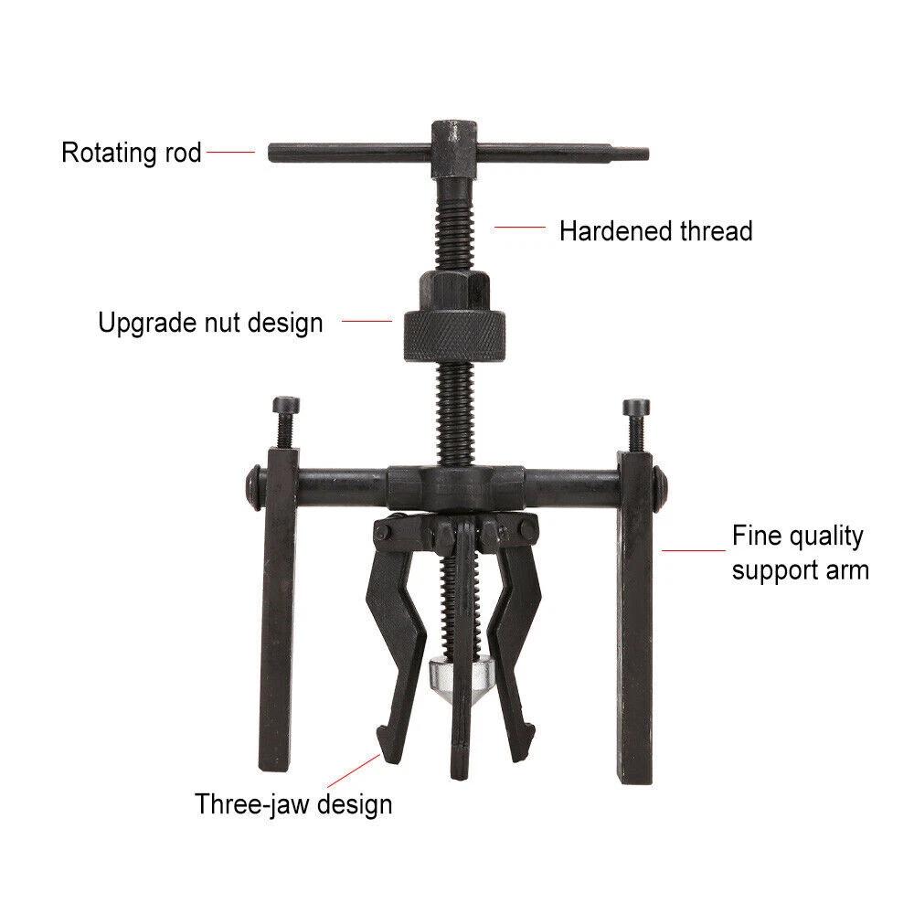 Pilot Bearing Puller 3 Jaw Bushing Gear Extractor Automotive Remover Bearing - Image 6