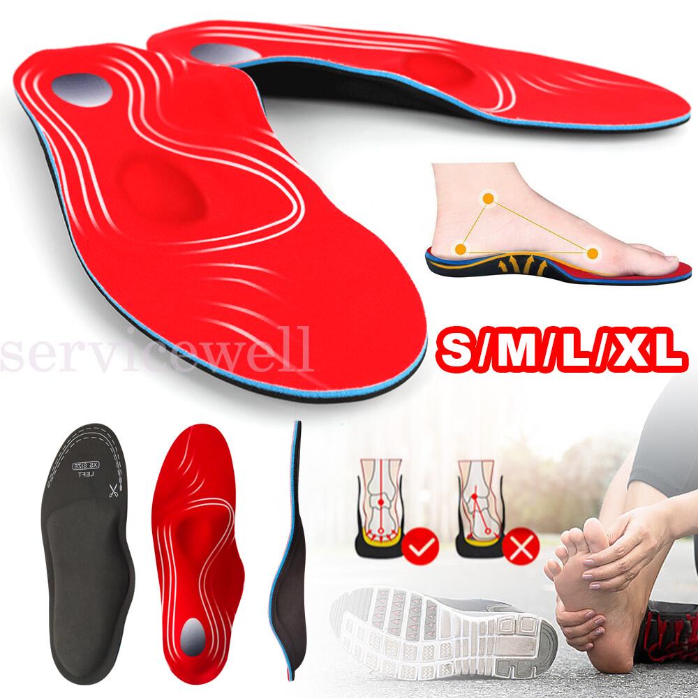Plantar Fasciitis Insoles Women Flat Foot Arch Support Insert Orthotics Man