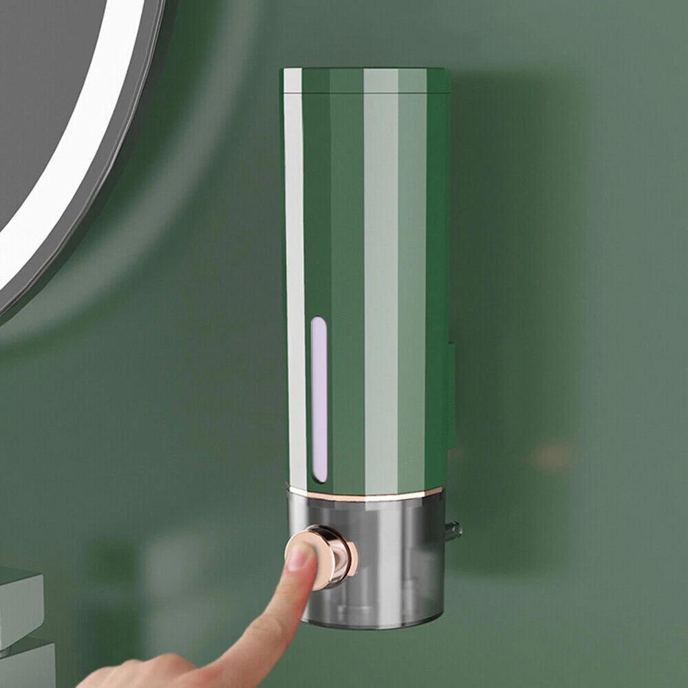 Press-Type Soap Liquid Dispenser Wall Mounted Hand Wash Shower Gel Shampoo 450ml - Image 2