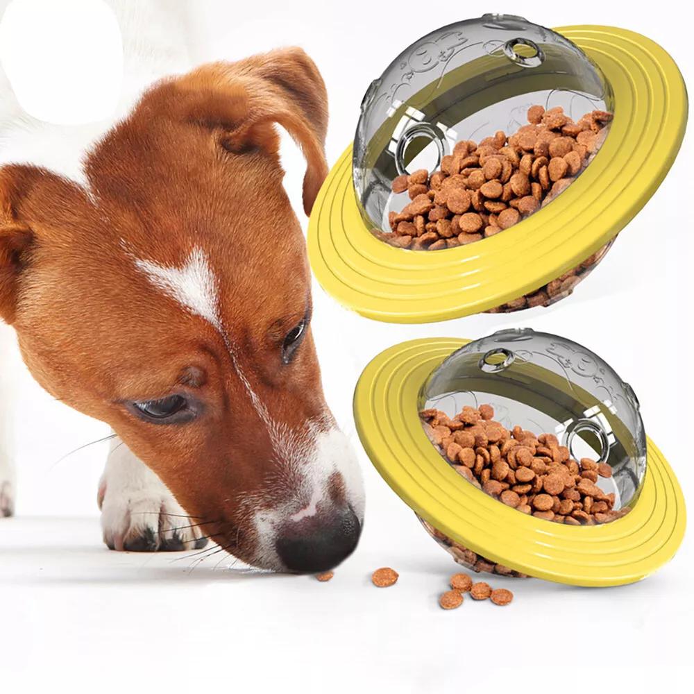 Puppy Toys Dog Toy Food Dispenser Treat Interactive Puzzle Planet Slow Feeder AU - Image 5