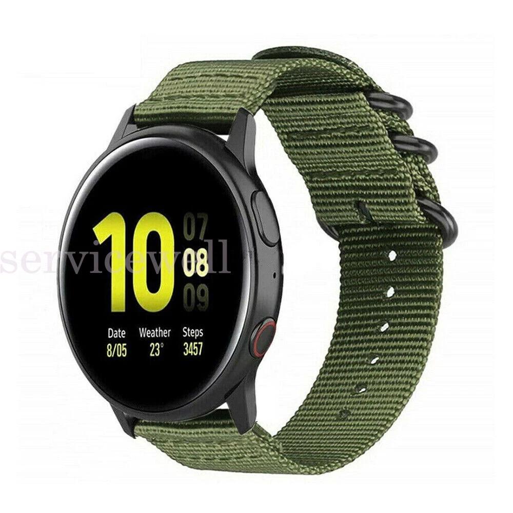 Quick Release 18mm 20mm 22mm Watch Band Strap Military Woven Nylon Wristband ! - Image 3