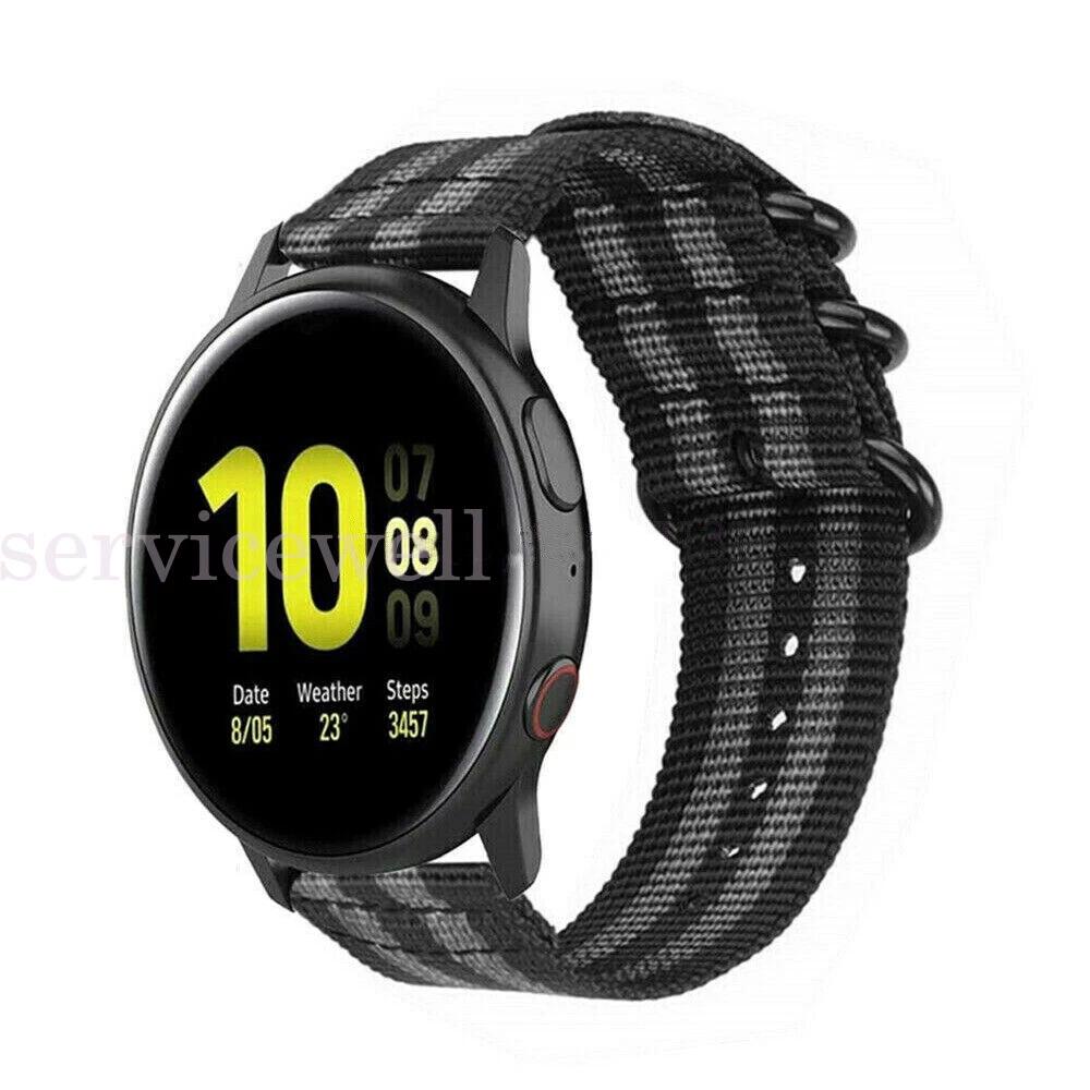 Quick Release 18mm 20mm 22mm Watch Band Strap Military Woven Nylon Wristband ! - Image 4