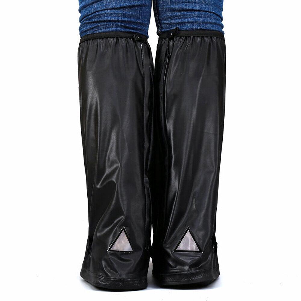Rain Shoe Covers Reusable Waterproof Overshoes Gear Shoes Anti-slip Boot AU - Image 5