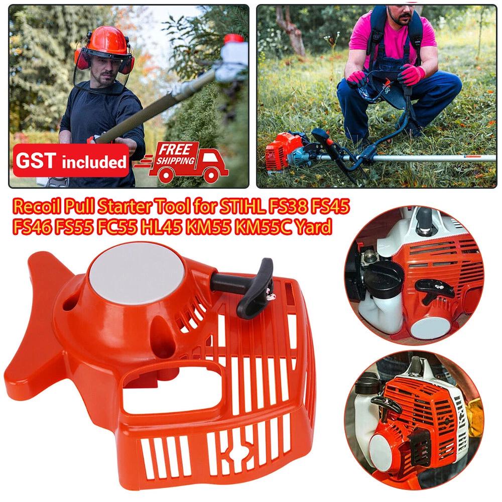 Recoil Pull Start Starter For STIHL FS38 FS45 FS46 FS55 FC55 HL45 TRIMMER Tool