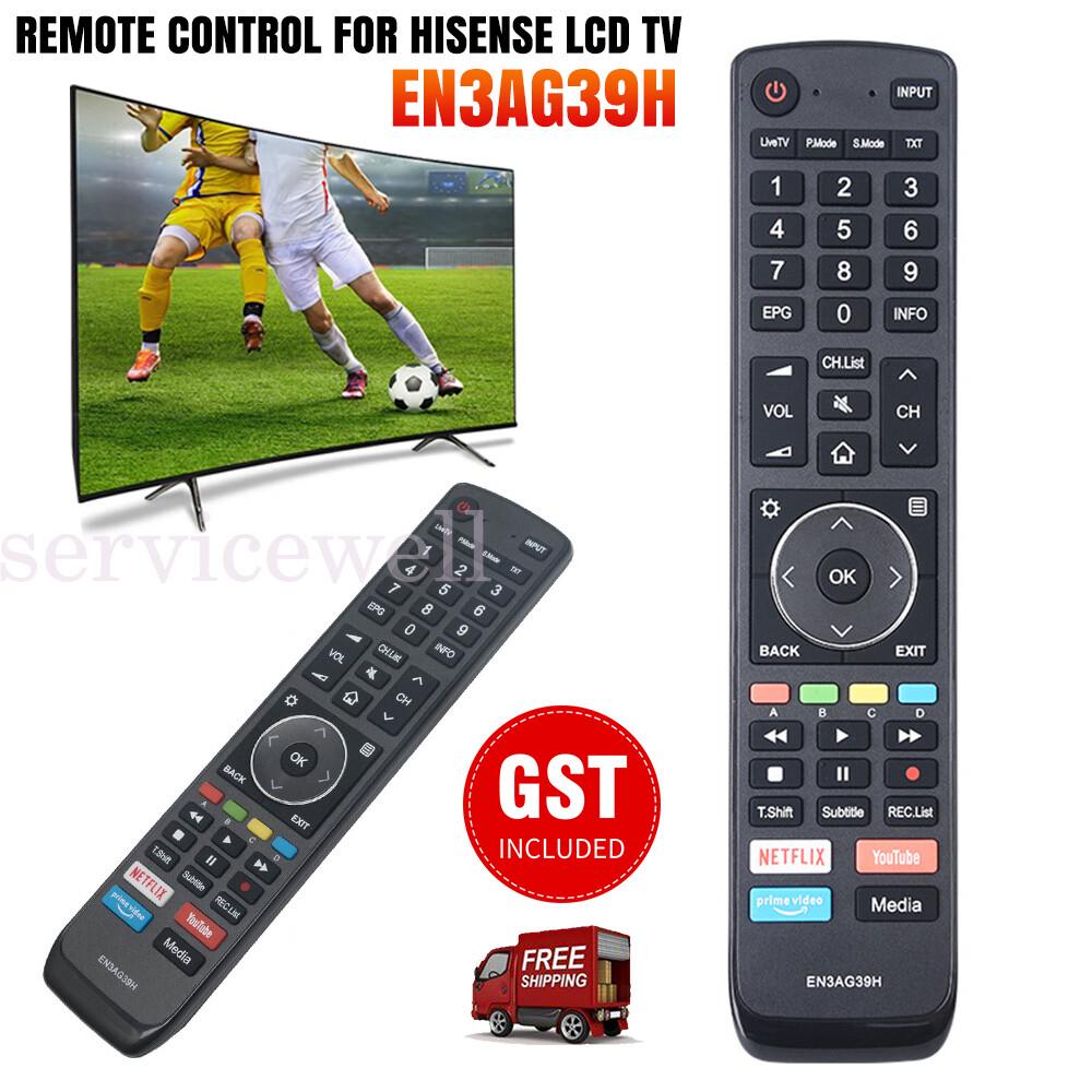 Remote Control for Hisense LCD TV R8 SERIES 65R8 75R8 H50A6550 EN3AG39H T250555