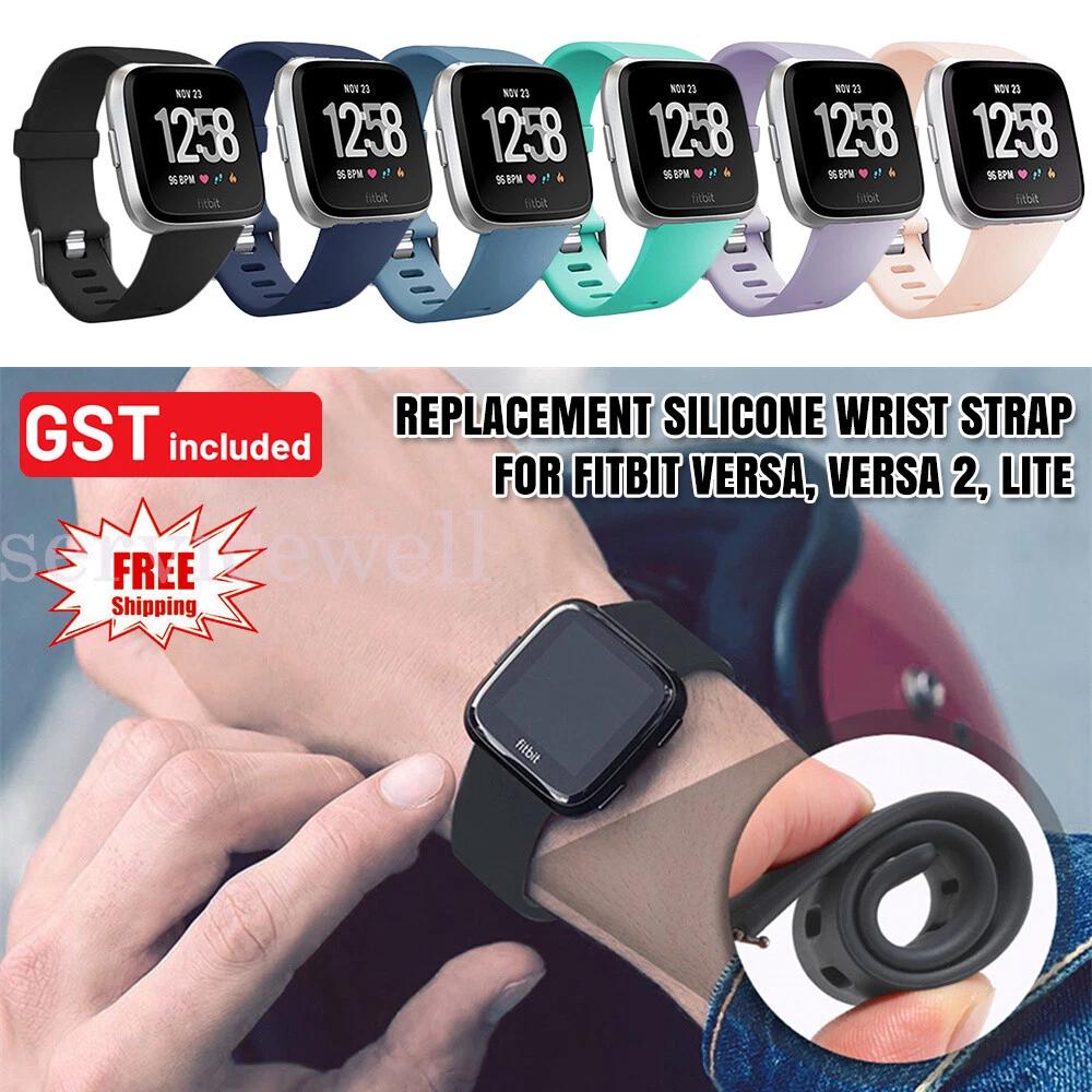 Replacement Silicone Watch Band Strap For Fitbit Versa 2  Versa  Lite