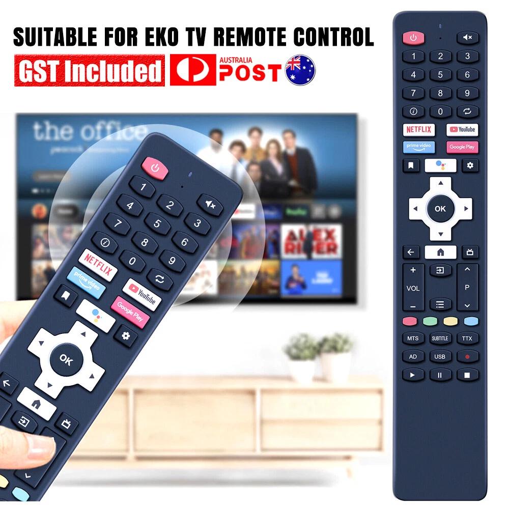 Replacement TV Remote Control for EKO model K43FSG11, K320HSG 32  HD Smart TV
