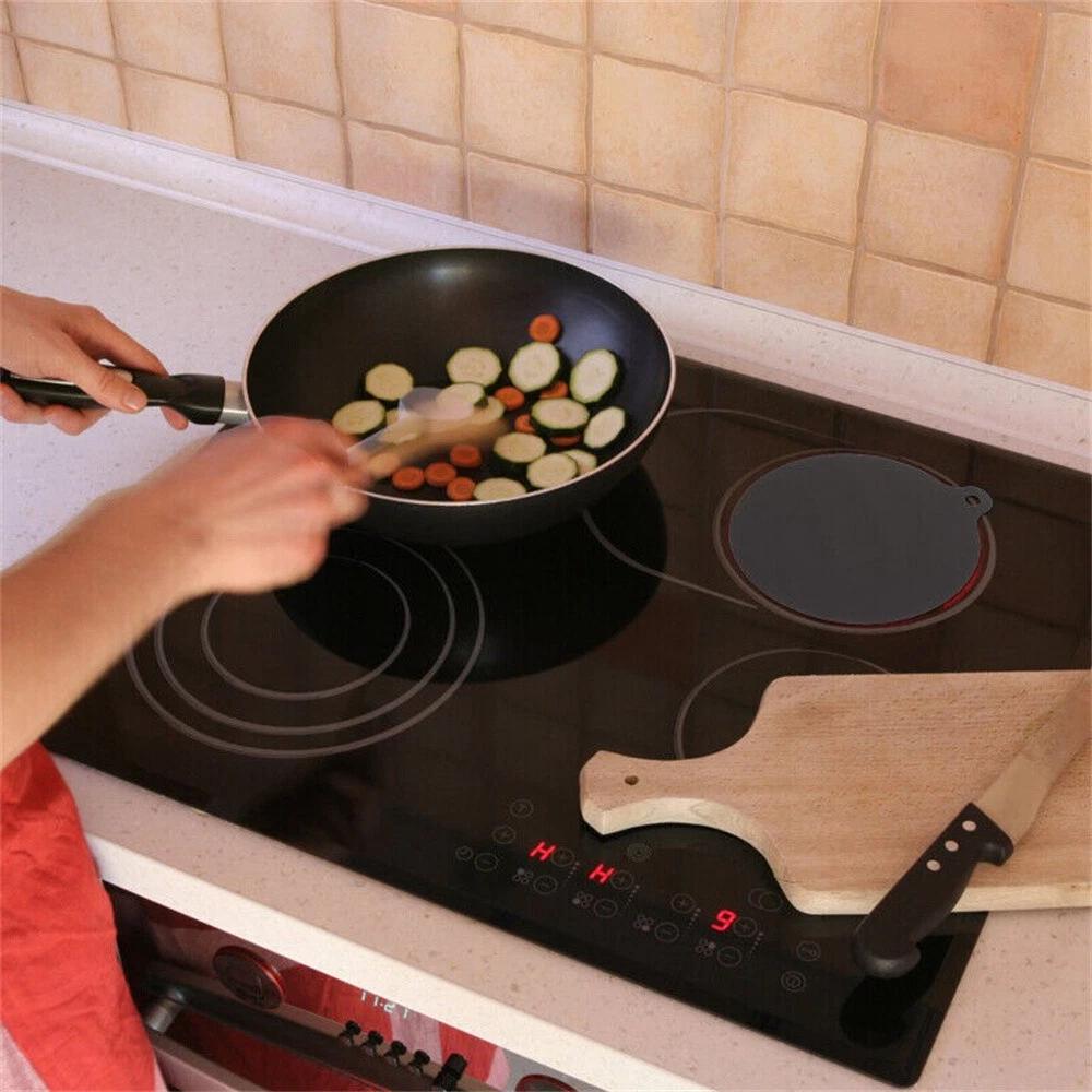 Reusable Induction Cooktop Mat Protector Silicone Heat Insulation Pad Nonslip AU - Image 7