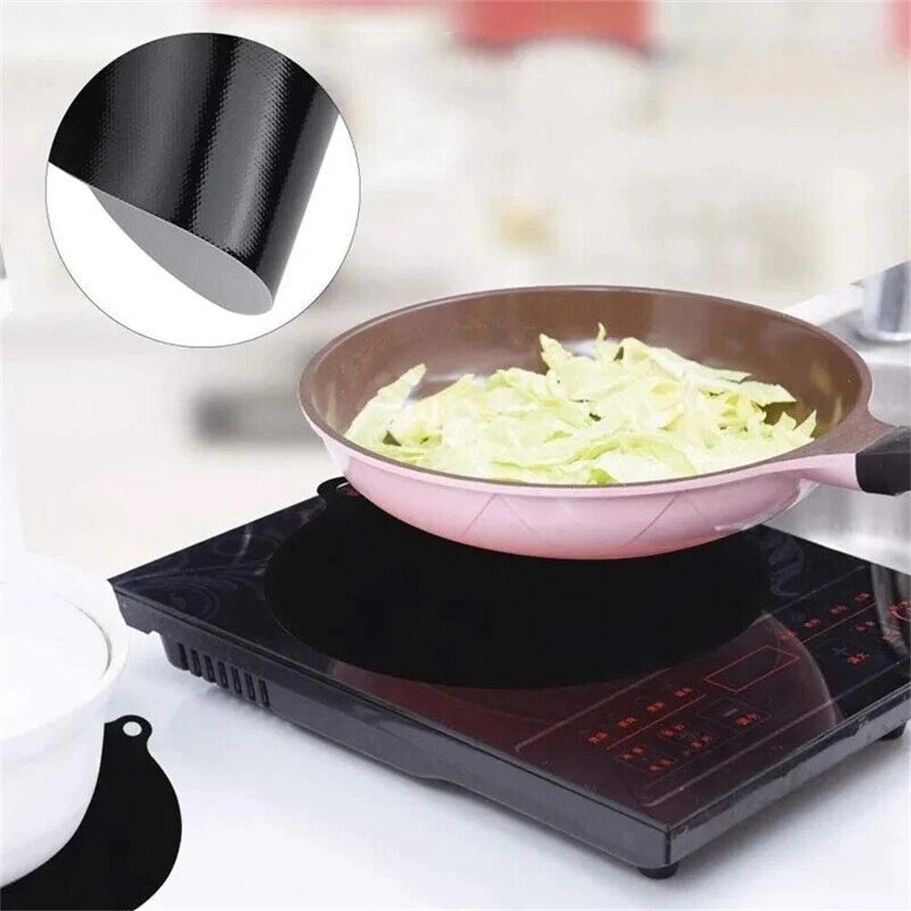 Reusable Induction Cooktop Mat Protector Silicone Heat Insulation Pad Nonslip AU - Image 4