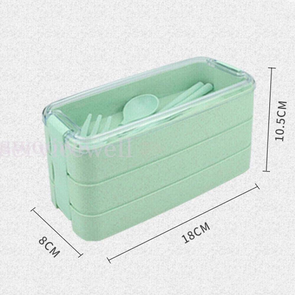 Reusable Portable Spoon Fork Travel Chopsticks Straw Box Tableware Cutlery Set - Image 7