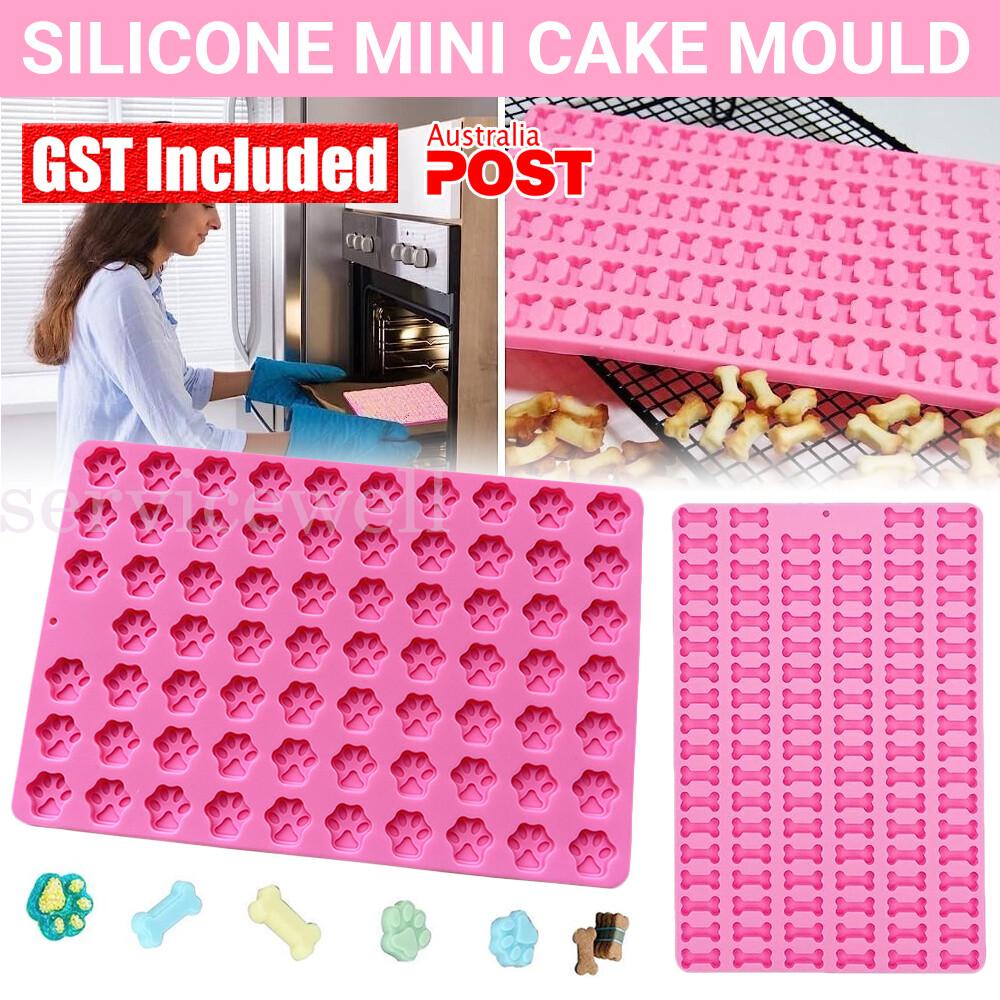 Reusable Silicone Dog Paw Bone Cake Chocolate Mold Cookie Baking Ice Mould Tool