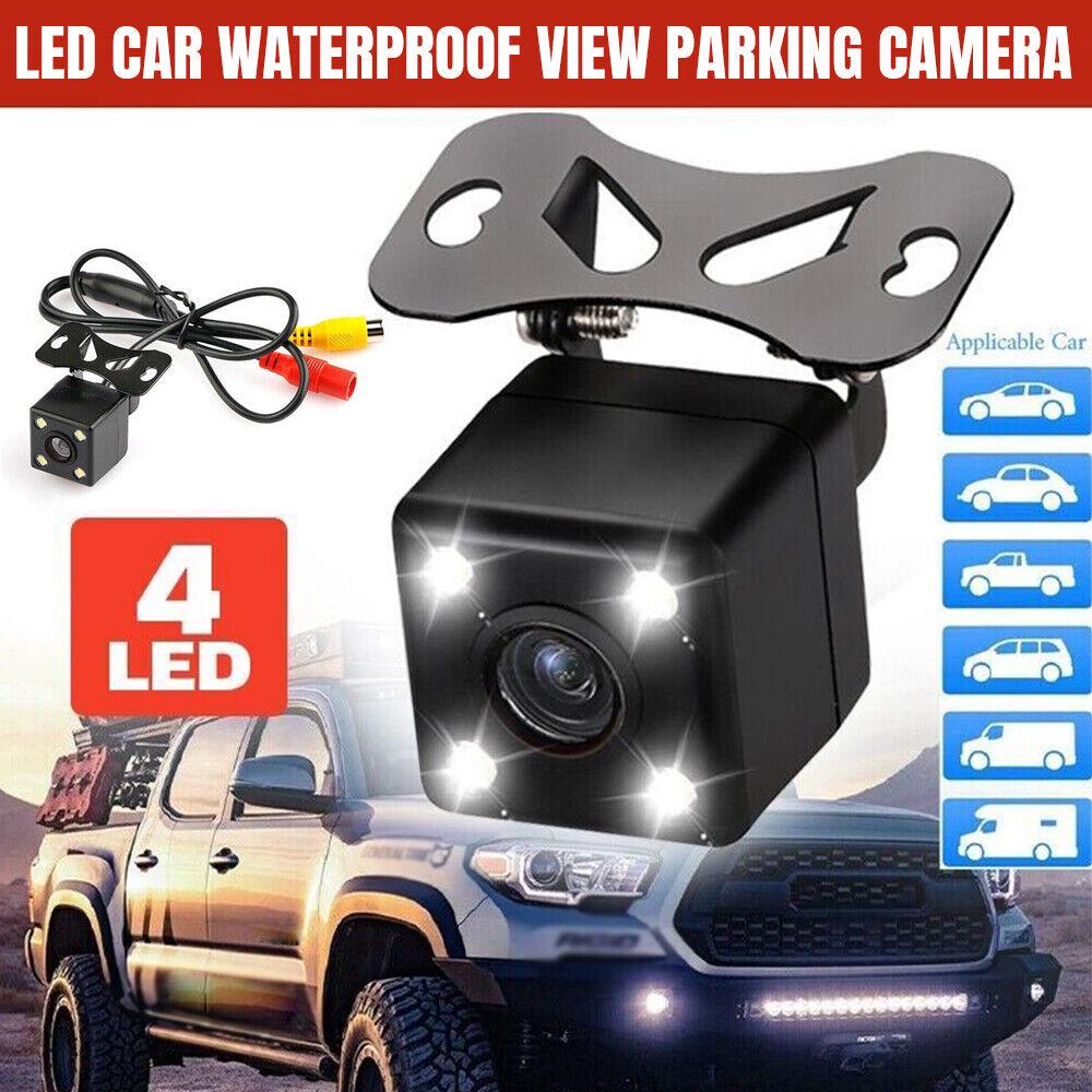 Reverse Camera 170° Rear 4 LED Car Waterproof View Parking Camera Night Vision