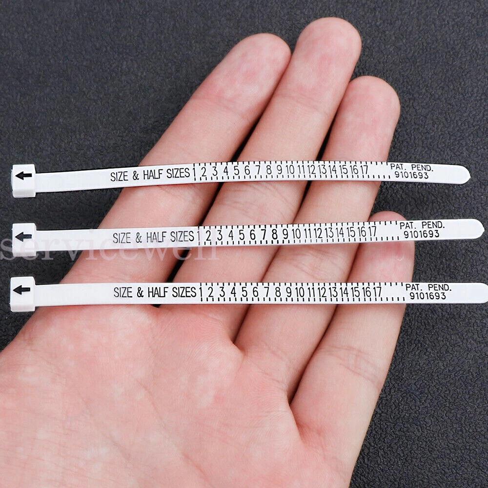 Ring Measurer Sizer Size Tool Check Size Gauge Measurement Sizes UK/AU A to Z - Image 7