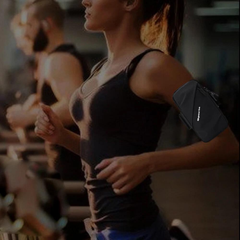 Running Armband Outdoor Phone Holder Bag Sports Gym Jogging Arm Band Wrist Pouch - Image 5