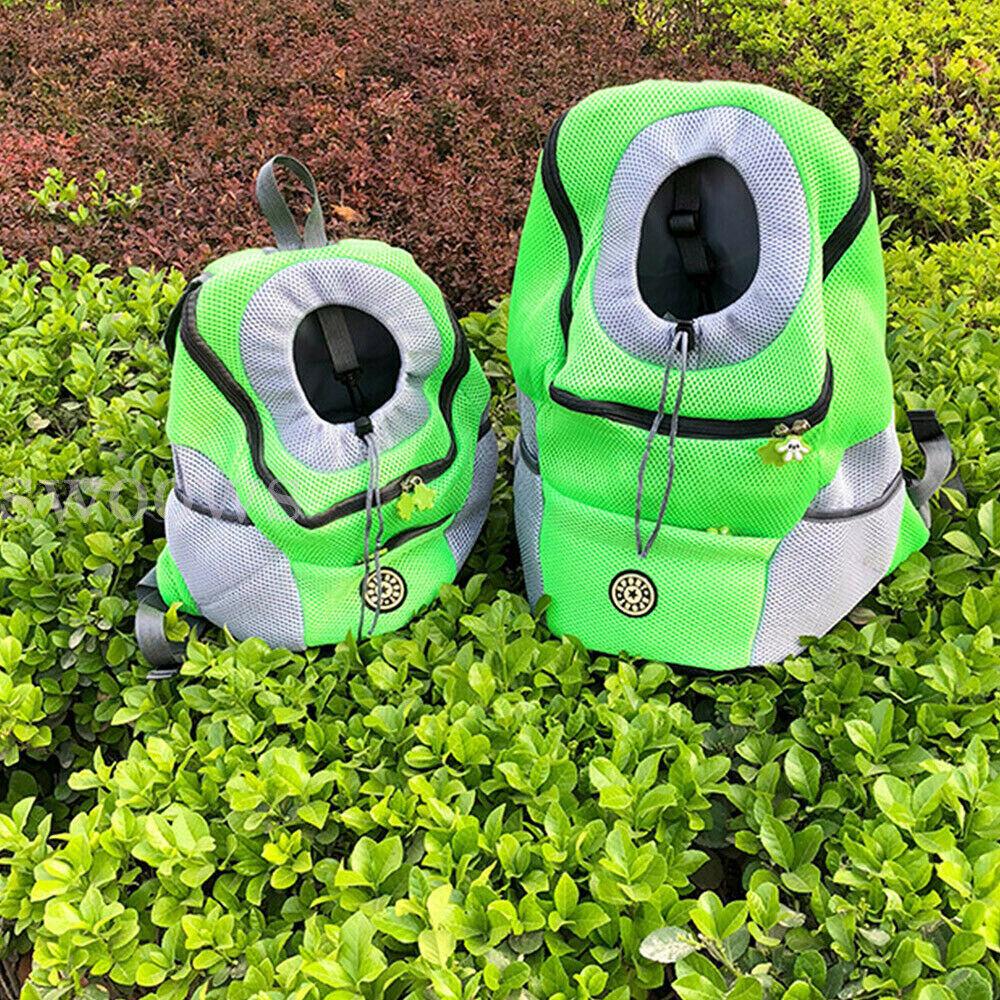 S/L Puppy Mesh Pet Dog Carrier Backpack Front Travel Portable Shoulder Bag` - Image 7