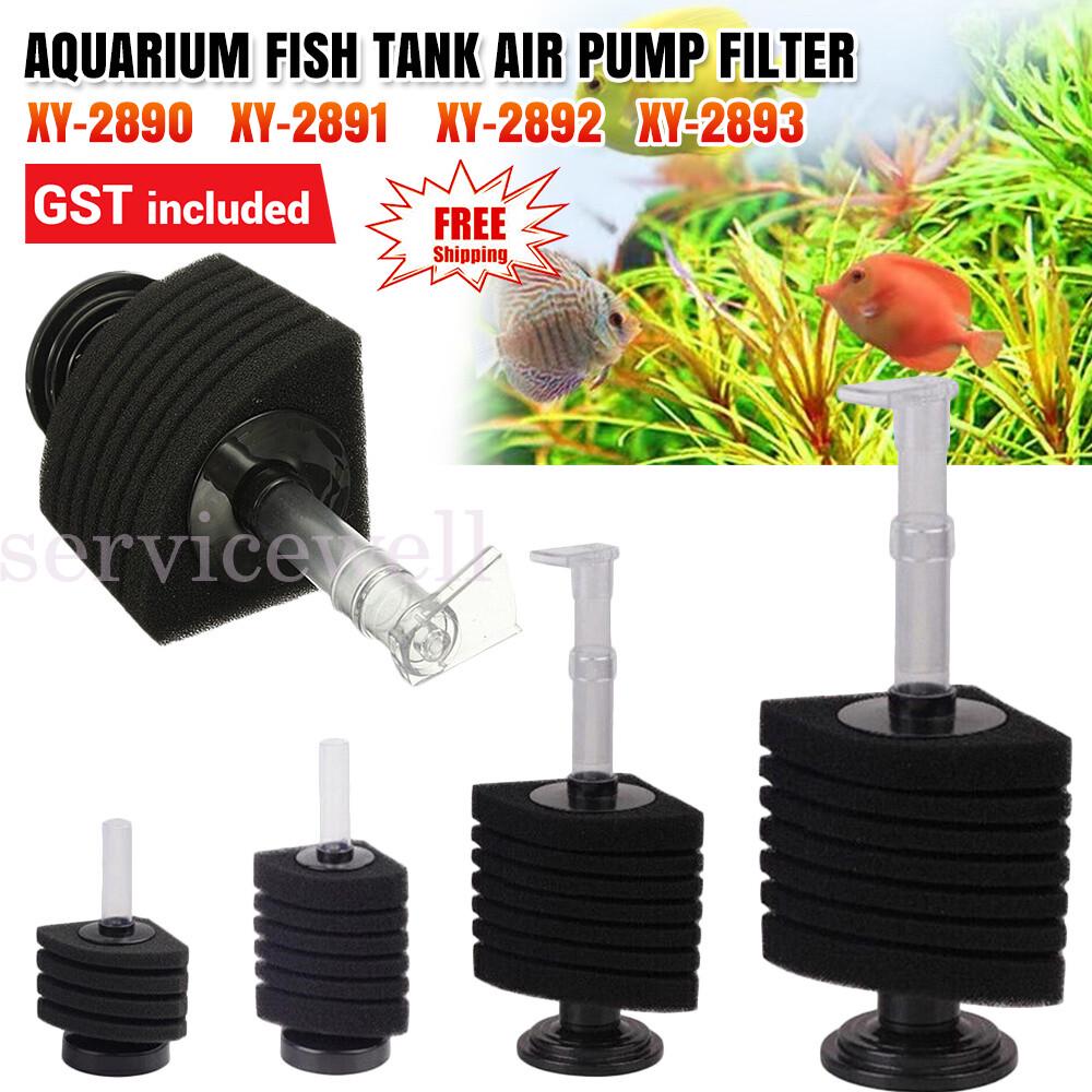 S/M/L/XL Aquarium Filter Fish Tank Air Pump Skimmer Biochemical Sponge Filter