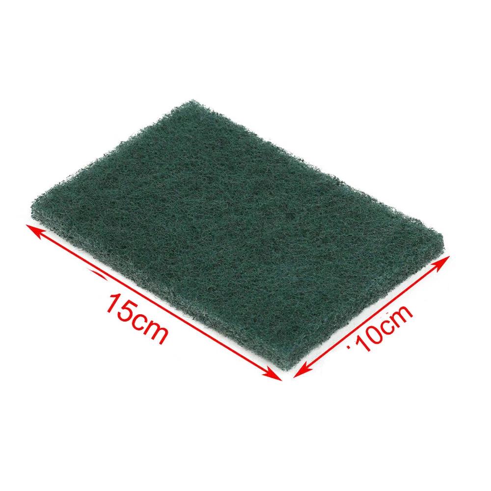 Scouring pads, abrasive cleaning cloths, household scrubbing pads 10 pieces - Image 2