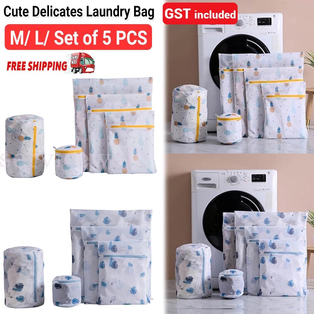 Set 2/5 Mesh Washing Bag Pack Laundry Bags Lingerie Delicate clothes Wash Bags
