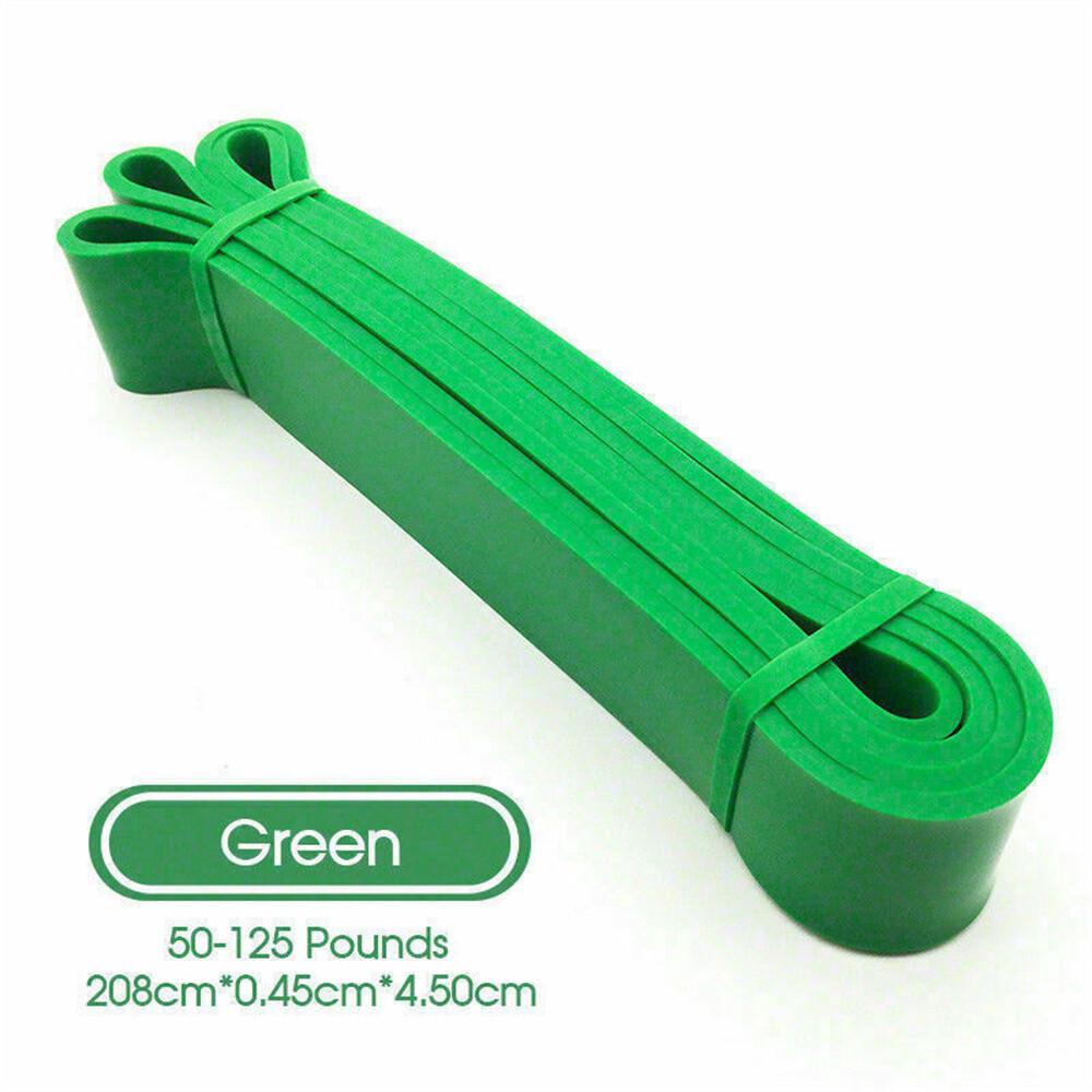 Set of 5 Heavy Duty Resistance Band Loop Power Gym Fitness Exercise Yoga Workout - Image 6