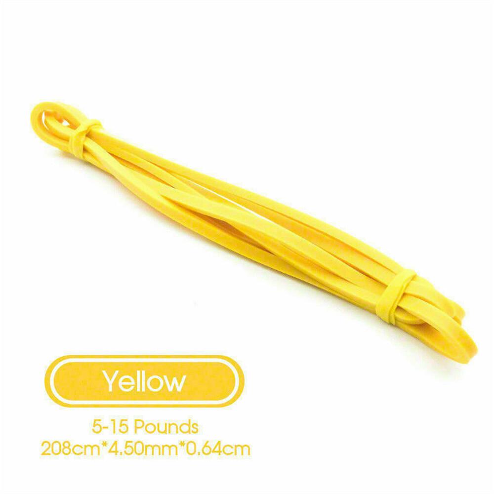 Set of 5 Heavy Duty Resistance Band Loop Power Gym Fitness Exercise Yoga Workout - Image 2
