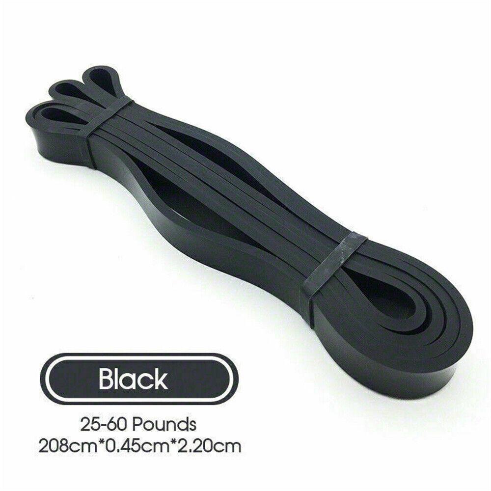 Set of 5 Heavy Duty Resistance Band Loop Power Gym Fitness Exercise Yoga Workout - Image 4