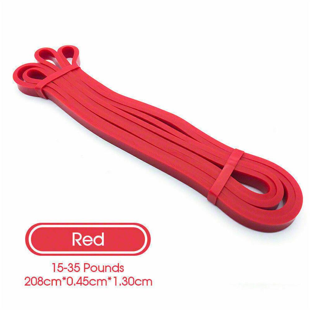 Set of 5 Heavy Duty Resistance Band Loop Power Gym Fitness Exercise Yoga Workout - Image 5