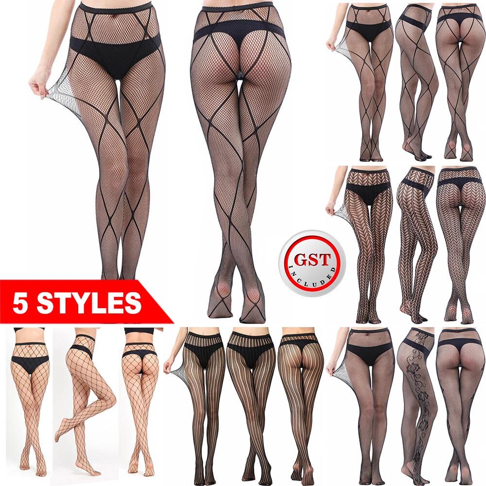 Sexy Black Pantyhose Stockings Fishnet High Quality Tights Pattern Waist High