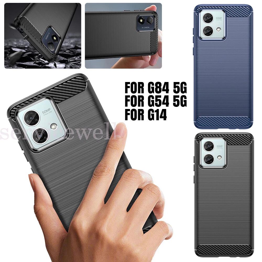 Shockproof Carbon Fiber Slim Soft TPU Case Cover For Google Pixel 8 Pro 7 Moto