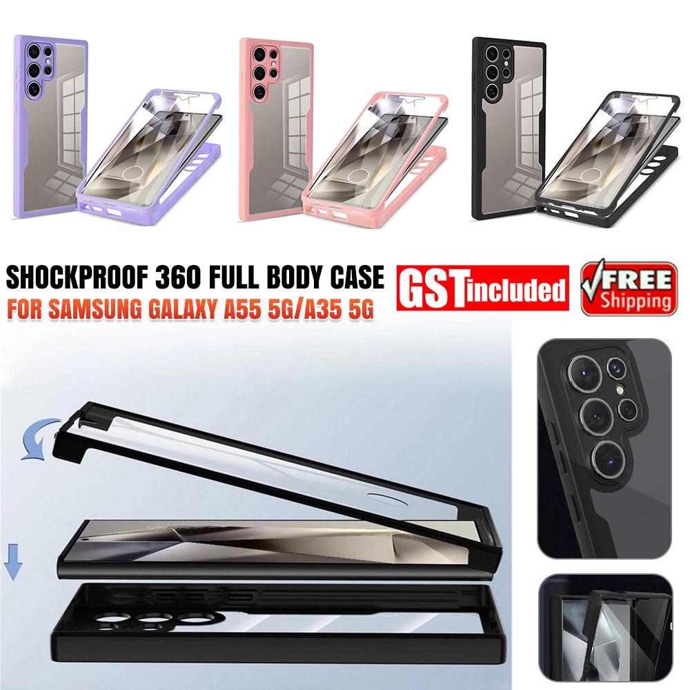 Shockproof Rugged 360 Full Body Case For Samsung Galaxy A35 A55 5G