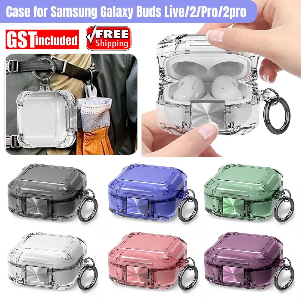 Shockproof Switch Bluetooth Earphone Case For Samsung Galaxy Buds2 Pro Buds Live