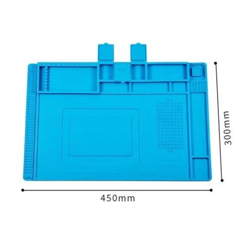 Silicone Soldering Pad Work Station Large Electronics Repair 4530cm Mat JS16 - Image 7
