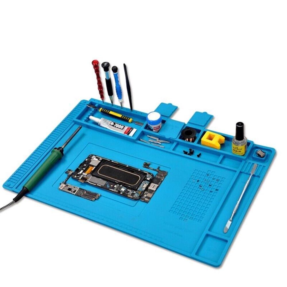 Silicone Soldering Pad Work Station Large Electronics Repair 4530cm Mat JS16 - Image 4