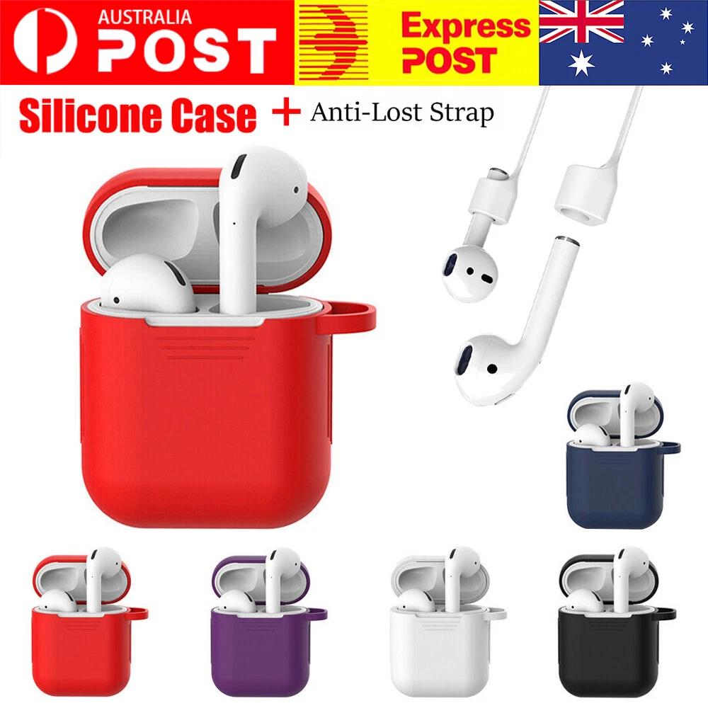 Skin Anti Lost Strap Airpod Case Shockproof Holder For Apple Airpods Case Cover