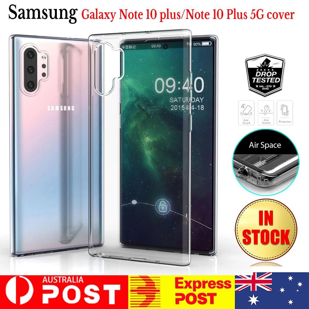 Soft Clear Bumper Case For Samsung Galaxy Note 10 Note 10 Plus 5G Heavy Duty NEW
